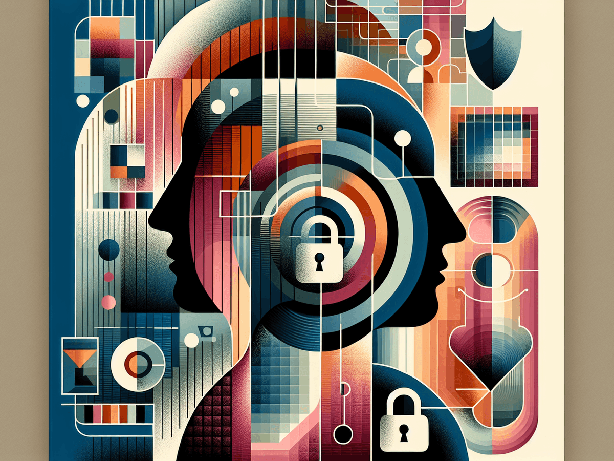 A professional abstract illustration representing the concept of Know Which User You Are First in Privacy & Cybersecurity